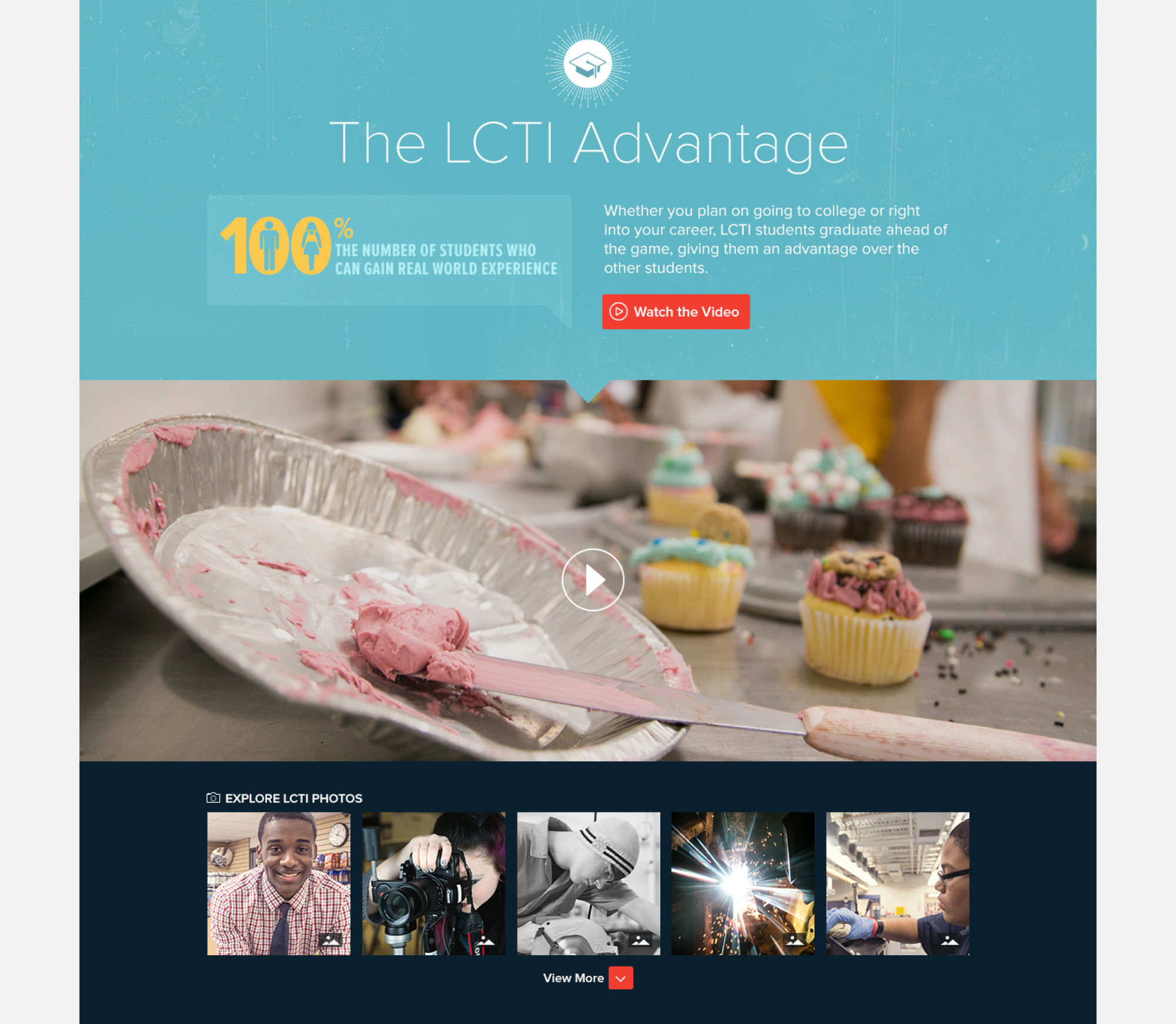 LCTI Website designs