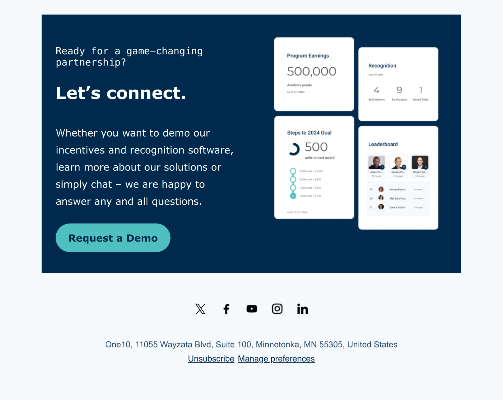 One10 Email Template